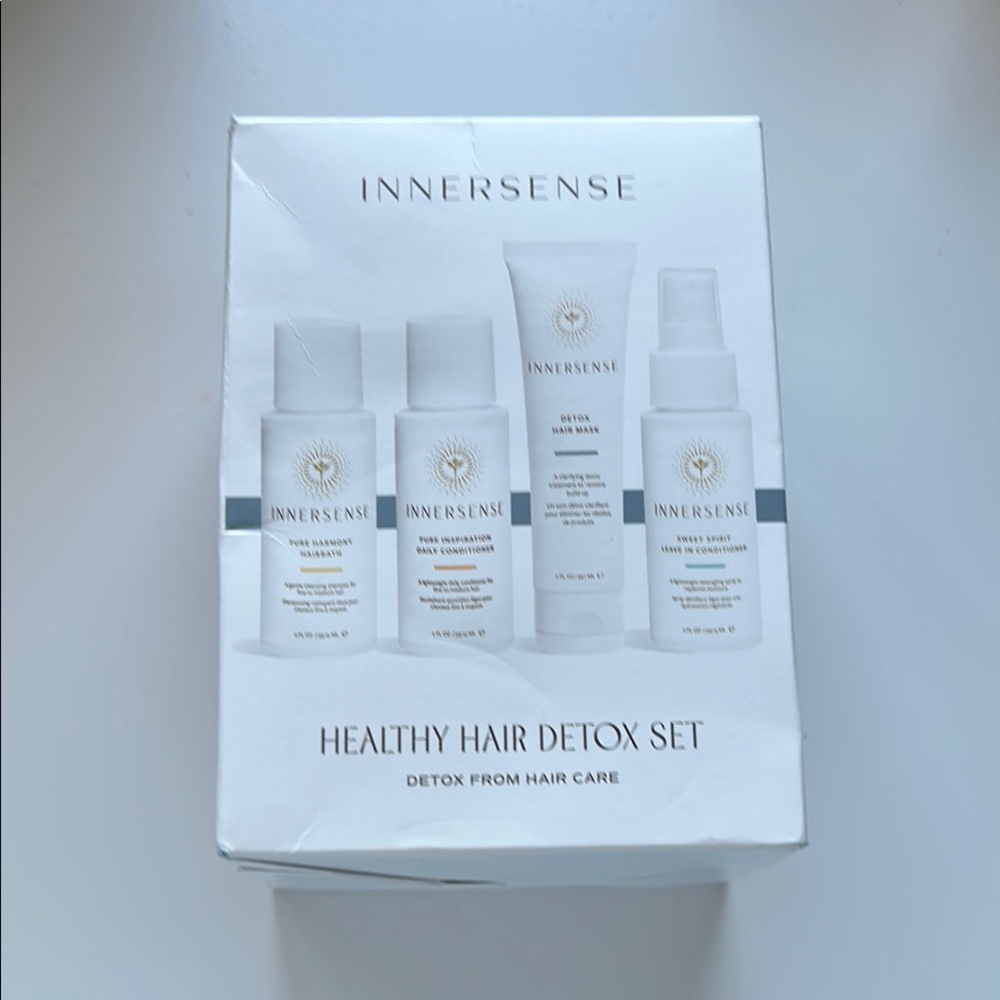 NWT Innersense Healthy Hair Detox Set 4 products